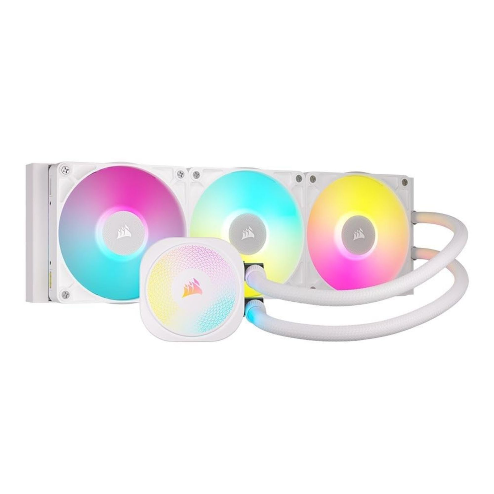 Corsair iCUE Link Titan 360 RX RGB - 360mm blanc