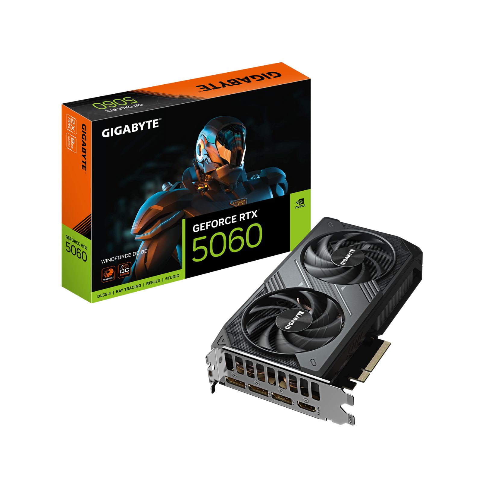 Gigabyte GeForce RTX 5060 WINDFORCE OC - 8G
