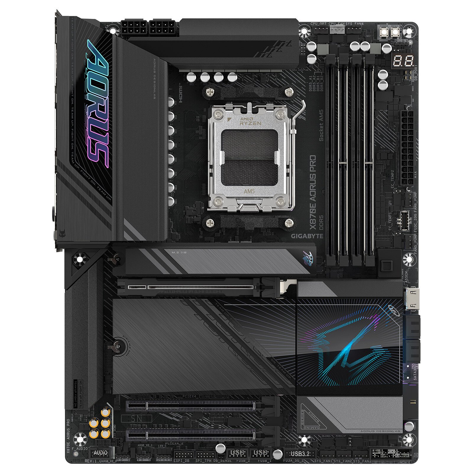 Gigabyte X870E AORUS PRO (4) Gigabyte X870E AORUS PRO