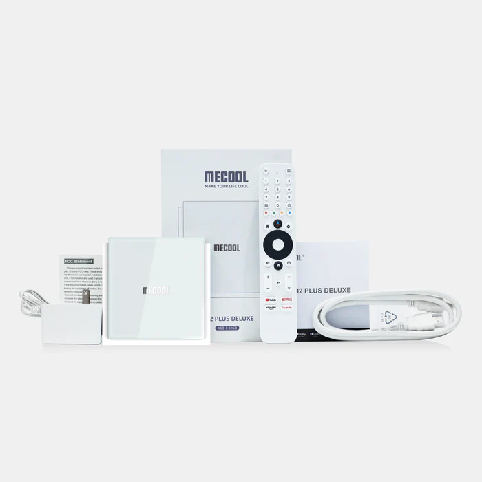 Mecool KM2 PLUS Boîtier TV Deluxe