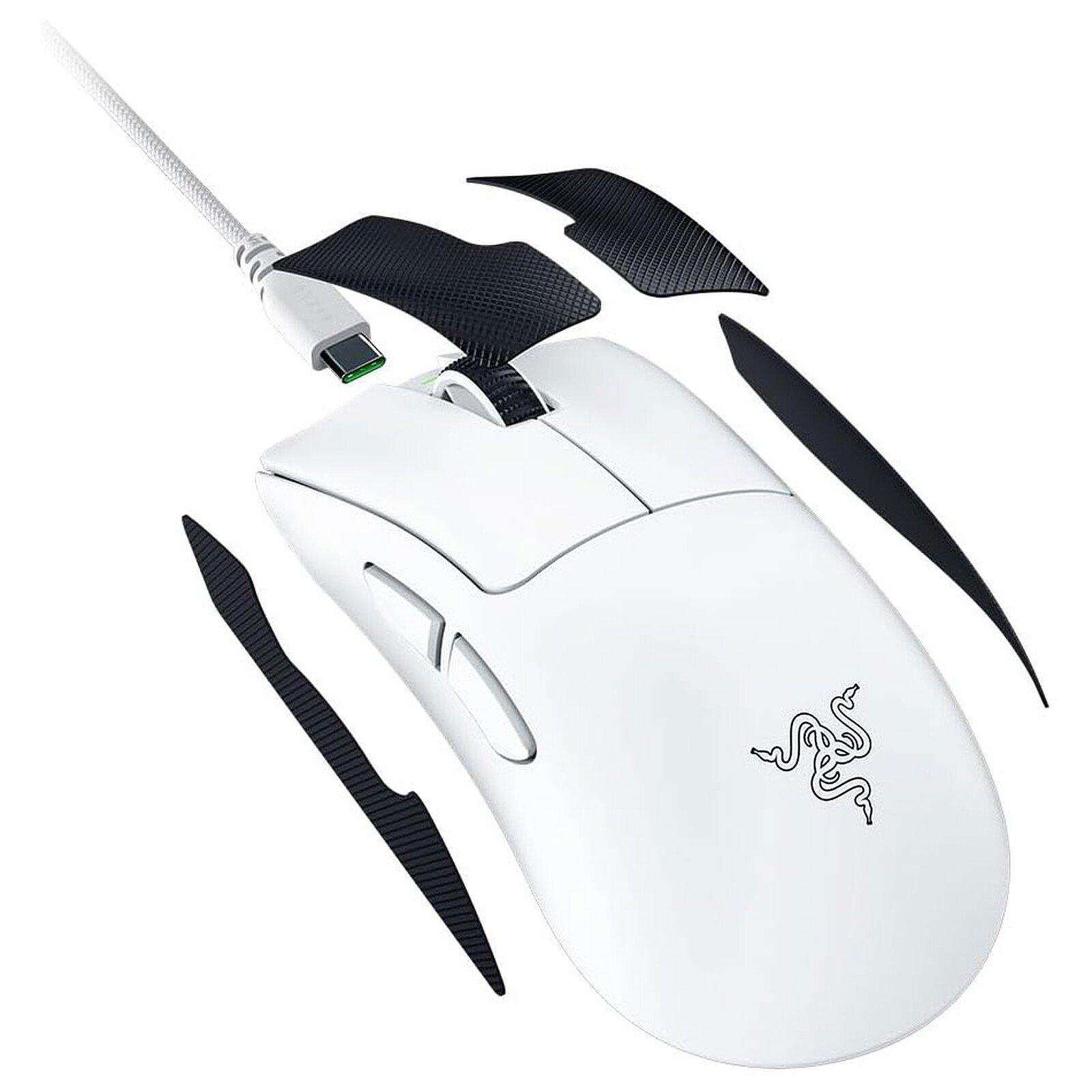 Razer DeathAdder v4 Pro (Blanc)
