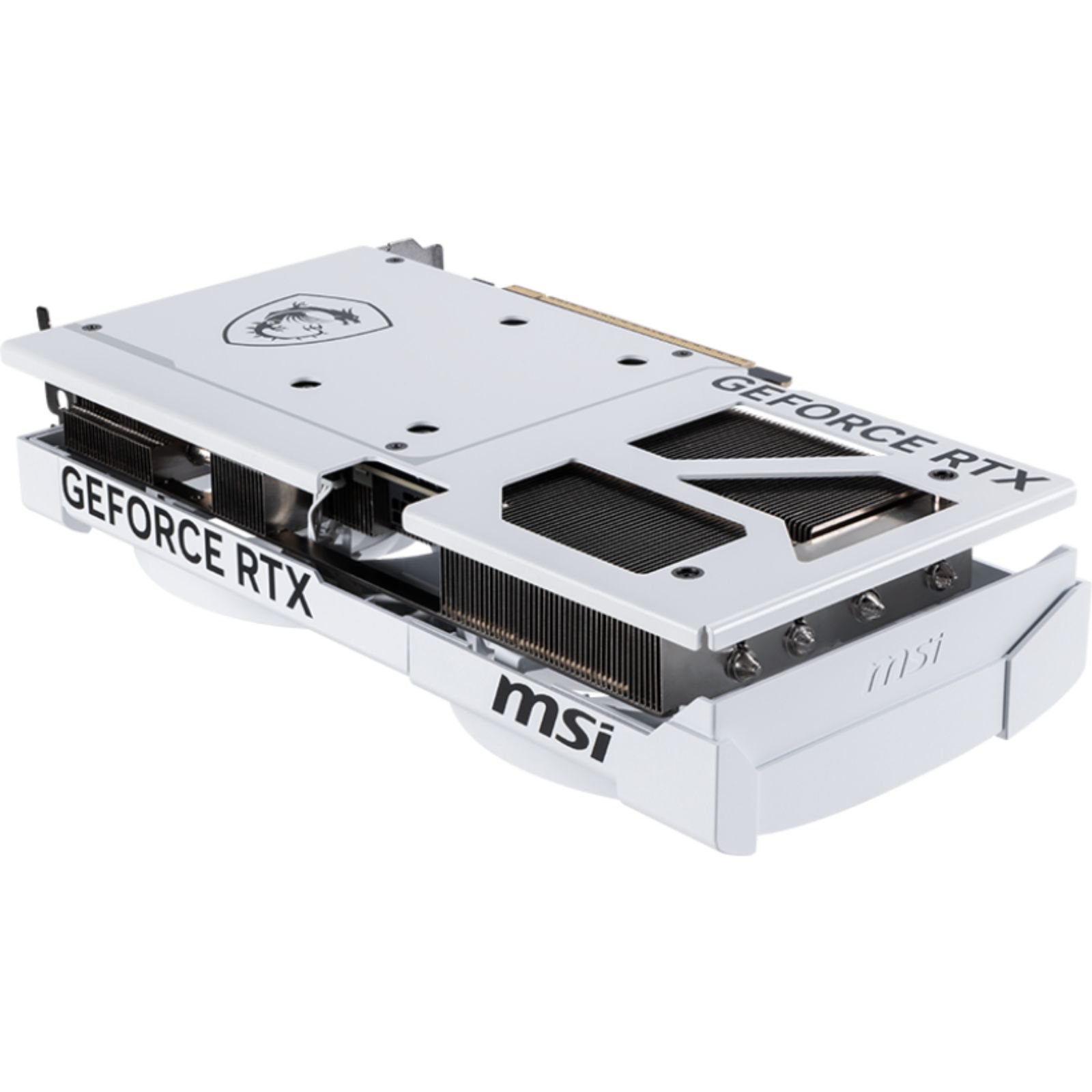 MSI GeForce RTX 5070 12G VENTUS 2X OC WHITE (4) MSI GeForce RTX 5070 VENTUS 2X OC - 12G blanc