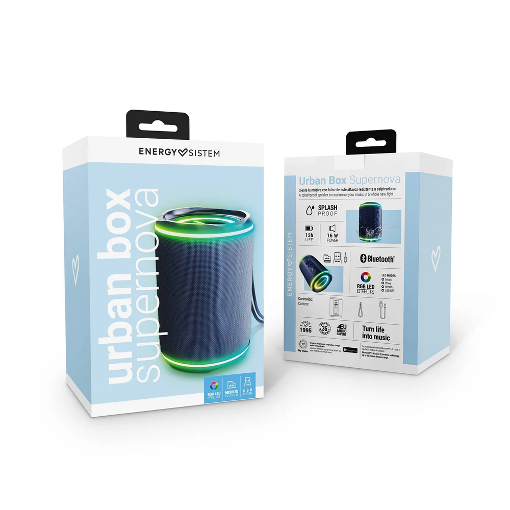 Energy Sistem Urban Box Supernova – bleu