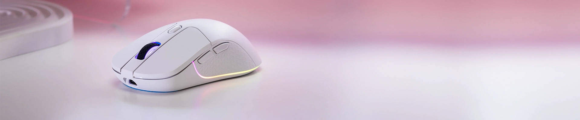 Categorie-Banner_Souris-gamer_blanche Razer DeathAdder v4 Pro (Blanc)