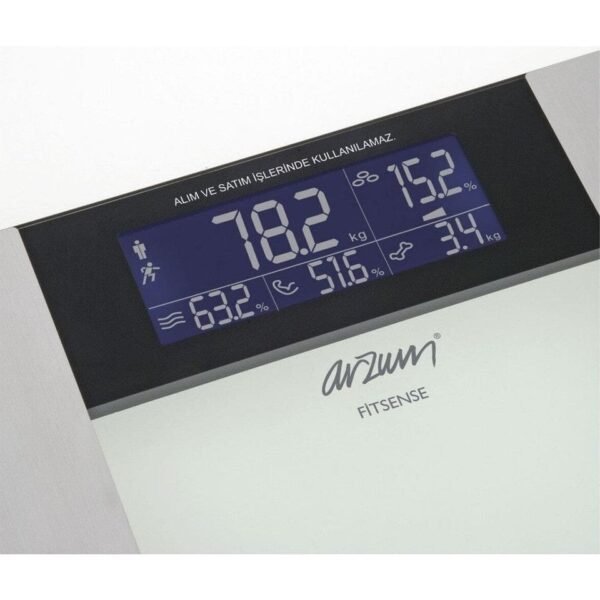 110000633176619 Arzum AR553 Balance Connectée – Poids et Graisse