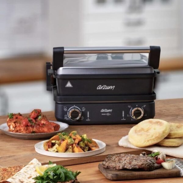 Arzum AR2043-INX - Grill multifonction