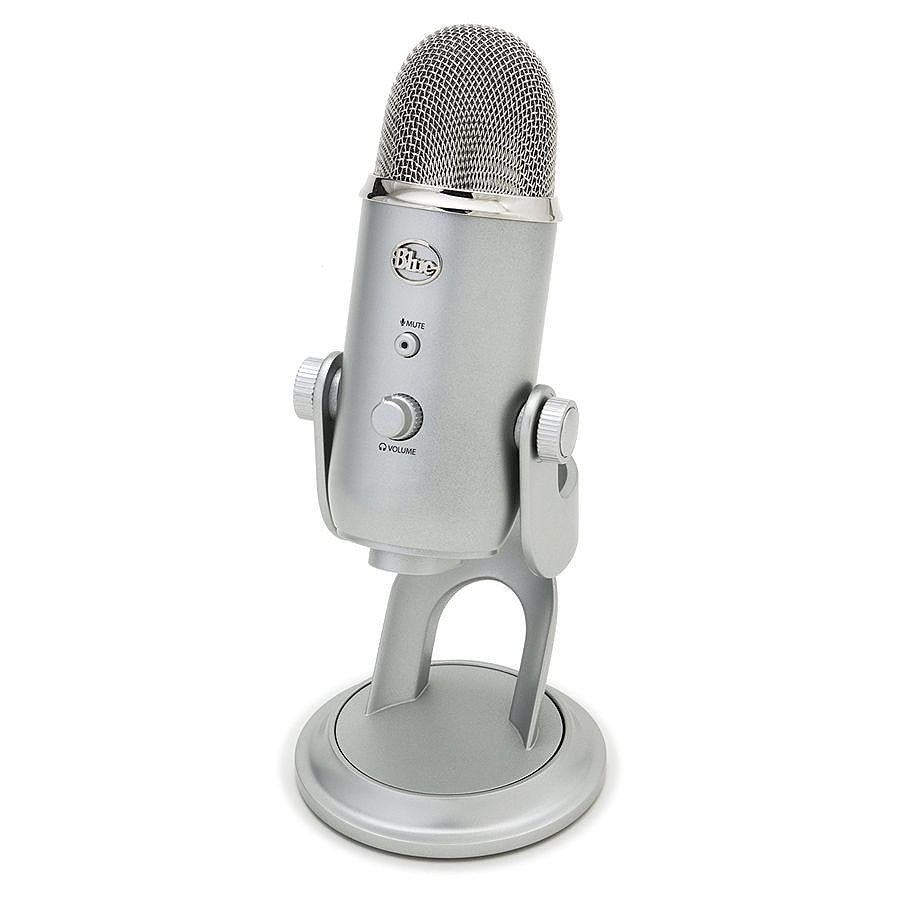 Blue Microphones Yeti - Argent prix maroc- Smartmarket.ma