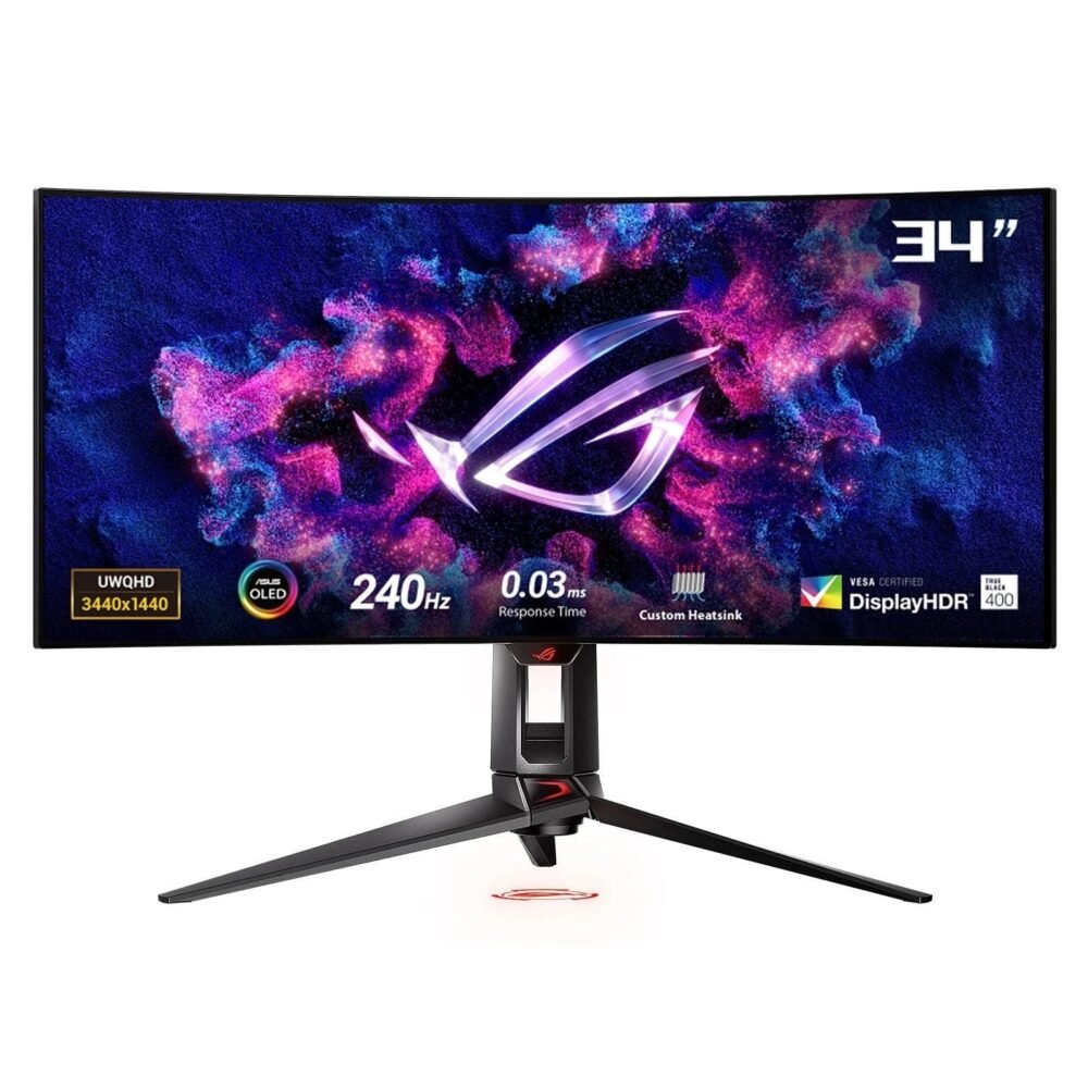Asus ROG Swift PG34WCDM - OLED 0.03 ms 240 hz prix maroc- Smartmarket.ma