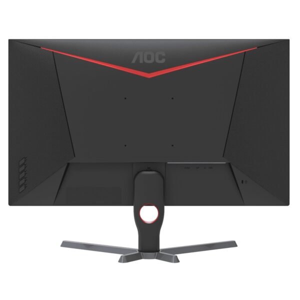 EcranGamingAOC27G11E180Hz_4 AOC 27G11E 180Hz Ecran gamer vue de dos avec une ligne rouge