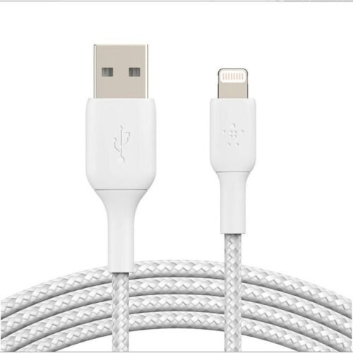 Câble USB-A vers Lightning (blanc) - 2 m prix maroc- Smartmarket.ma