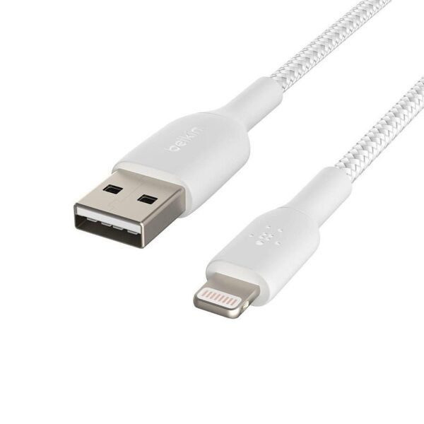 Câble USB-A vers Lightning (blanc) - 1 m prix maroc- Smartmarket.ma