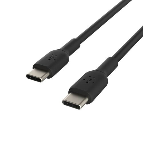Câble USB-C vers USB-C (noir) - 2 m prix maroc- Smartmarket.ma