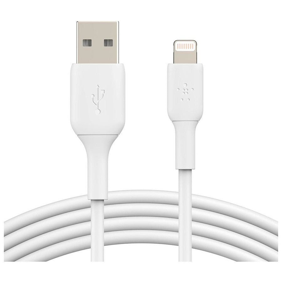 Câble USB-A vers Lightning MFI (blanc) - 2 m prix maroc- Smartmarket.ma