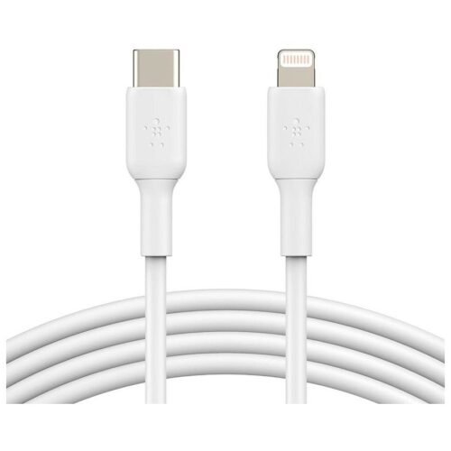 Câble USB-C vers Lightning MFI (blanc) - 1 m prix maroc- Smartmarket.ma