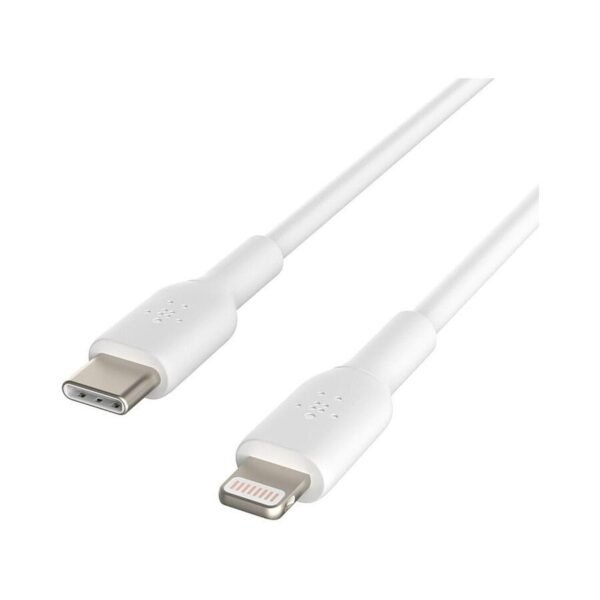 Câble USB-C vers Lightning MFI (blanc) - 1 m prix maroc- Smartmarket.ma