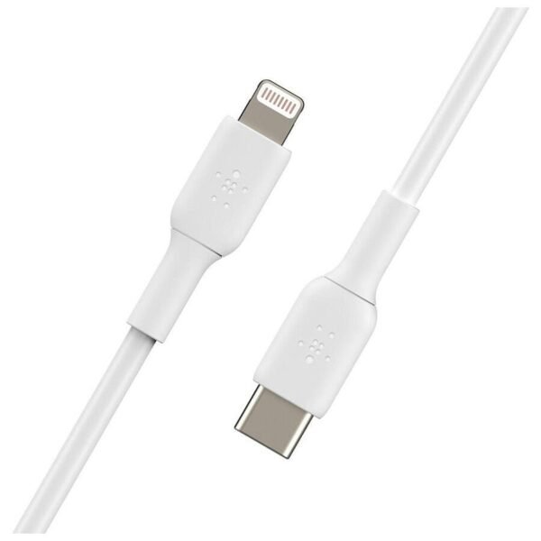 Câble USB-C vers Lightning MFI (blanc) - 1 m prix maroc- Smartmarket.ma