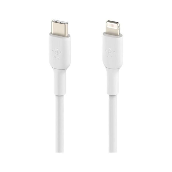 Câble USB-C vers Lightning MFI (blanc) - 1 m prix maroc- Smartmarket.ma