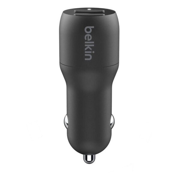 Belkin chargeur voiture double - USB A - 24W prix maroc- Smartmarket.ma