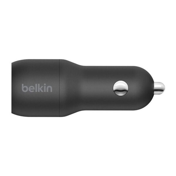Belkin chargeur voiture double - USB A - 24W + Câble USB-A vers USB-C (1 m) prix maroc- Smartmarket.ma