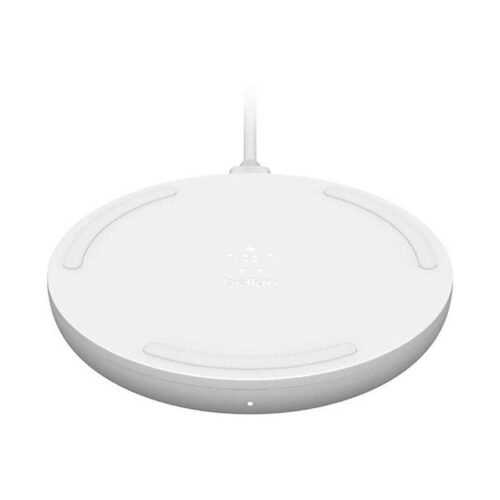 Belkin chargeur à induction (blanc) - USB A - 10W (avec adaptateur secteur Quick Charge 3.0) prix maroc- Smartmarket.ma