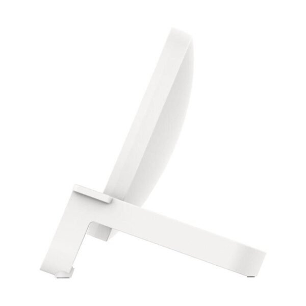 MN0005712386_1 Belkin chargeur à induction Stand (blanc) - USB A - 10W (avec adaptateur secteur Quick Charge 3.0) prix maroc- Smartmarket.ma