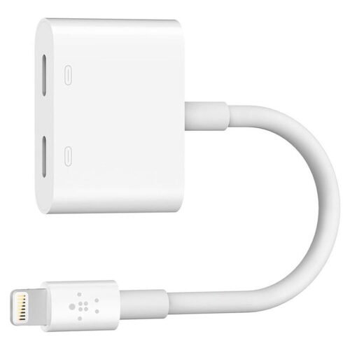 Belkin Adaptateur Lightning vers 2 x Lightning MFI prix maroc- Smartmarket.ma