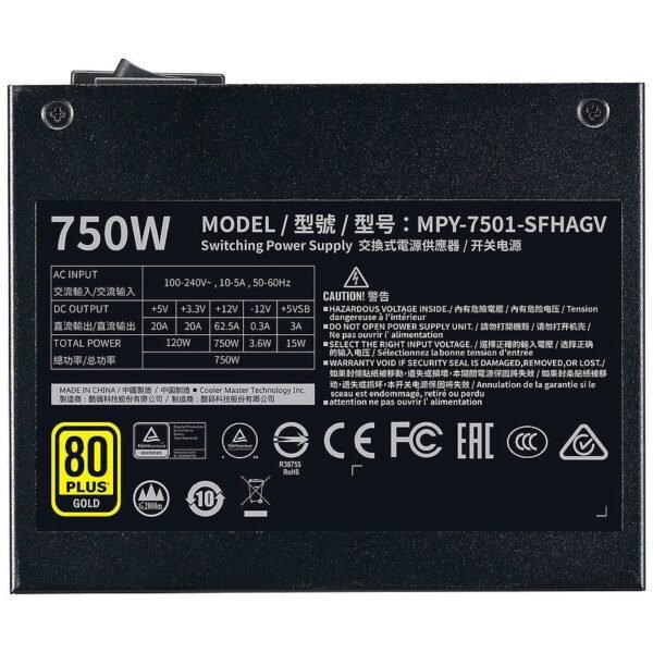 Cooler Master V750 SFX - Gold prix maroc- Smartmarket.ma