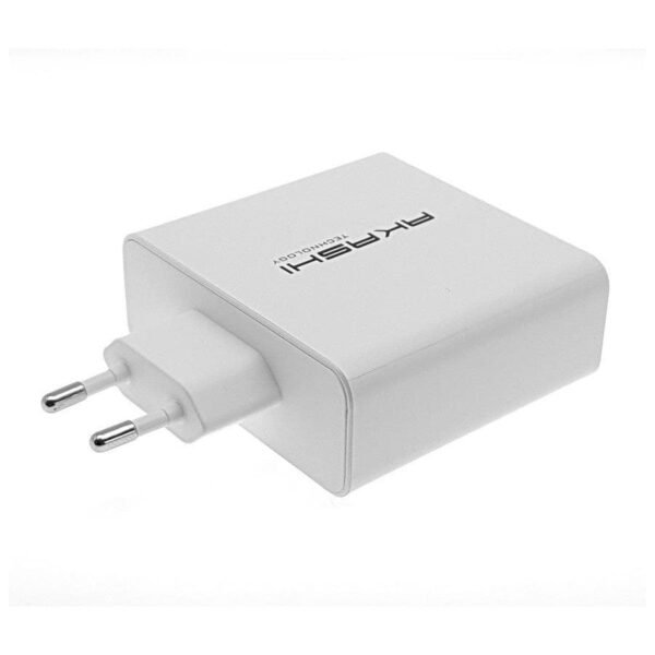 Akashi Chargeur Secteur 60W 6A USB-C + 3x USB-A prix maroc- Smartmarket.ma