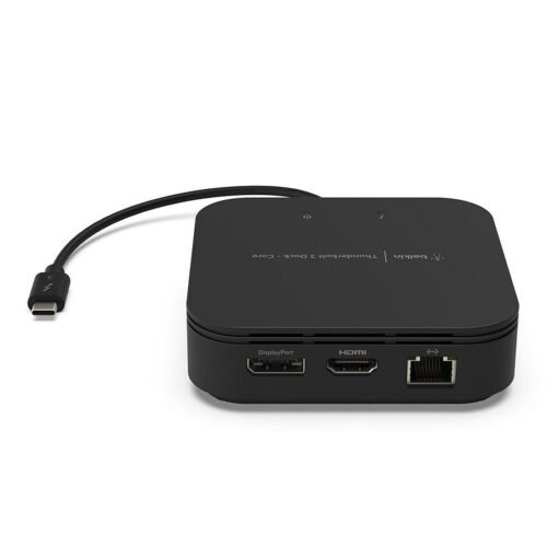 Belkin Station d'accueil Thunderbolt 3 et USB-C avec HDMI et DisplayPort 4K prix maroc- Smartmarket.ma