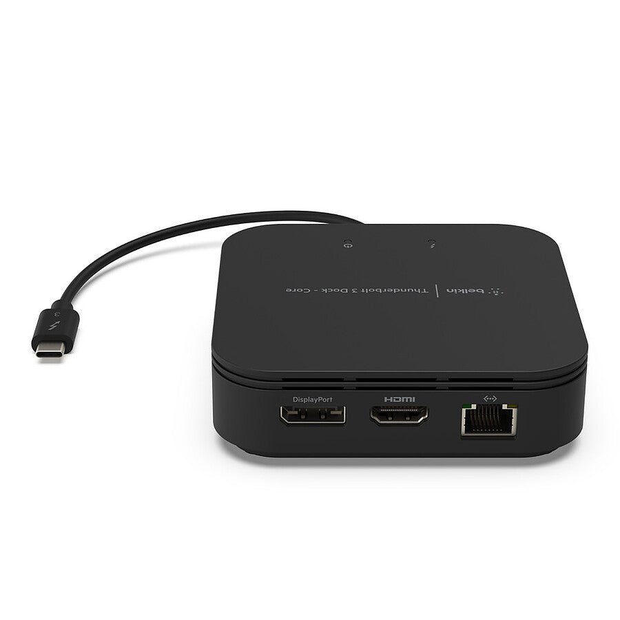 Belkin Station d'accueil Thunderbolt 3 et USB-C avec HDMI et DisplayPort 4K prix maroc- Smartmarket.ma
