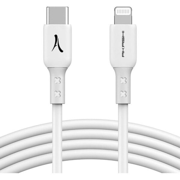 Akashi Câble USB-C vers Lightning - 1.5 m prix maroc- Smartmarket.ma