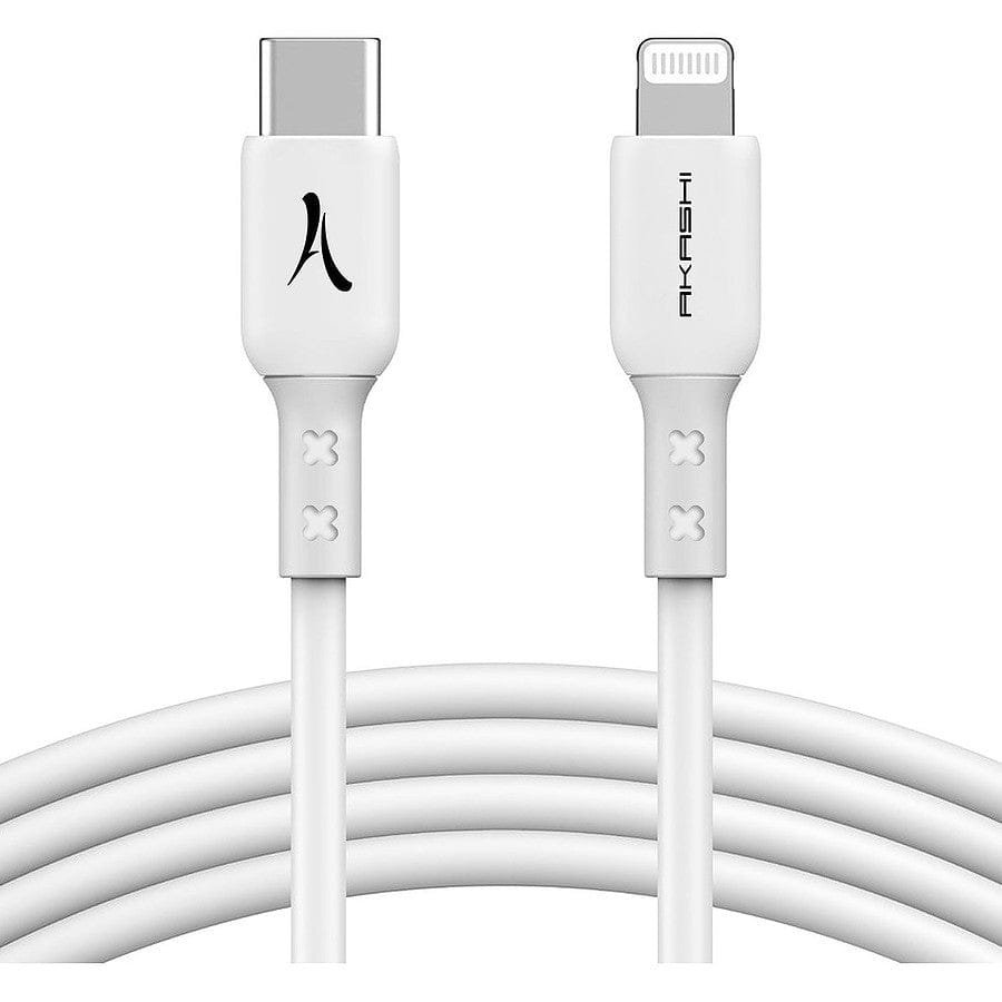 Akashi Câble USB-C vers Lightning - 1.5 m prix maroc- Smartmarket.ma
