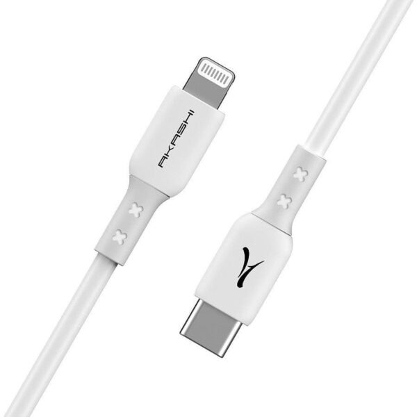 Akashi Câble USB-C vers Lightning - 1.5 m prix maroc- Smartmarket.ma