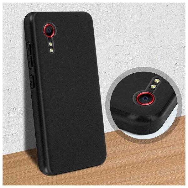 Akashi Coque anti chocs Noir - Samsung Galaxy XCover 5 prix maroc- Smartmarket.ma