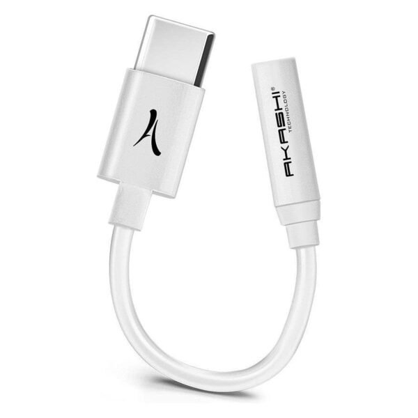 Akashi Adaptateur Audio USB-C vers Jack 3.5 mm prix maroc- Smartmarket.ma
