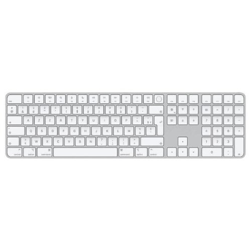 MN0005884011_1 Apple Magic Keyboard avec Touch ID et pavé numérique - Argent prix maroc- Smartmarket.ma