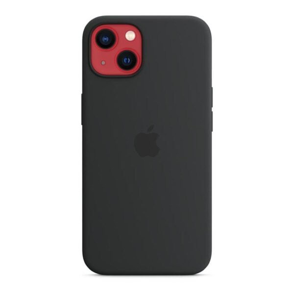 Apple Coque en silicone avec MagSafe pour iPhone 13 - Minuit prix maroc- Smartmarket.ma