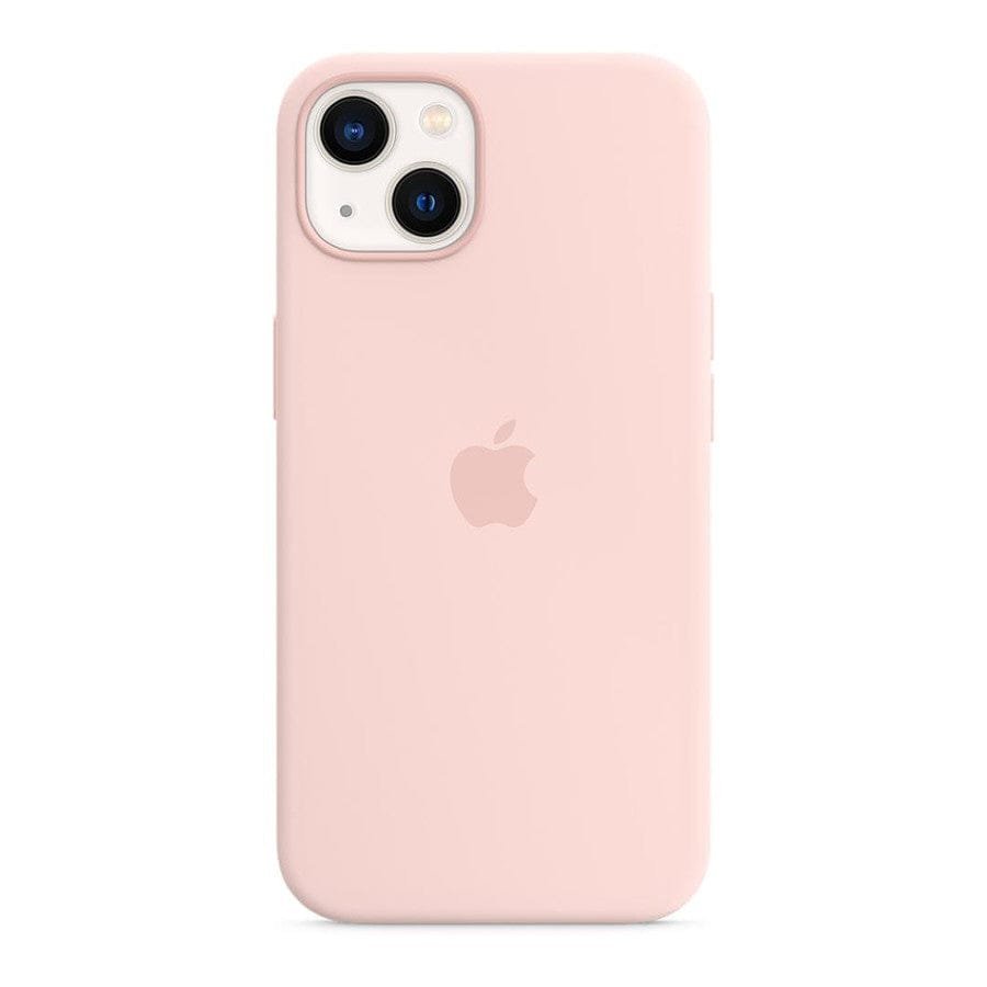 MN0005887227_1 Apple Coque en silicone avec MagSafe pour iPhone 13 - Rose craie prix maroc- Smartmarket.ma
