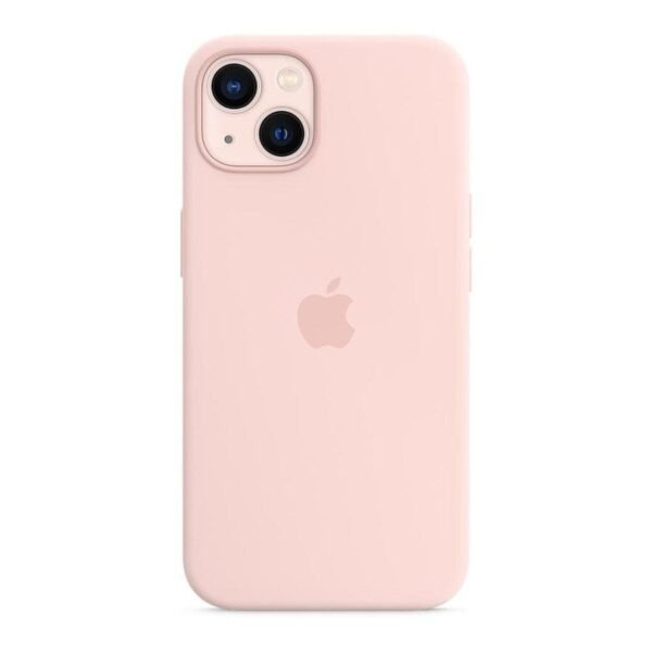 Apple Coque en silicone avec MagSafe pour iPhone 13 - Rose craie prix maroc- Smartmarket.ma