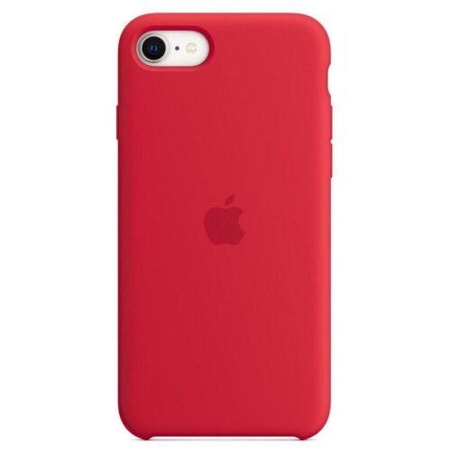 MN0005938178_1 Apple Coque en silicone (PRODUCT)RED - iPhone SE 5G (2022) prix maroc- Smartmarket.ma