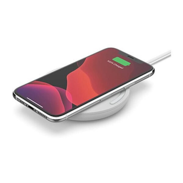 MN0005939797_1 Belkin Chargeur à induction Boost Charge 15 W avec adaptateur secteur (Blanc) prix maroc- Smartmarket.ma