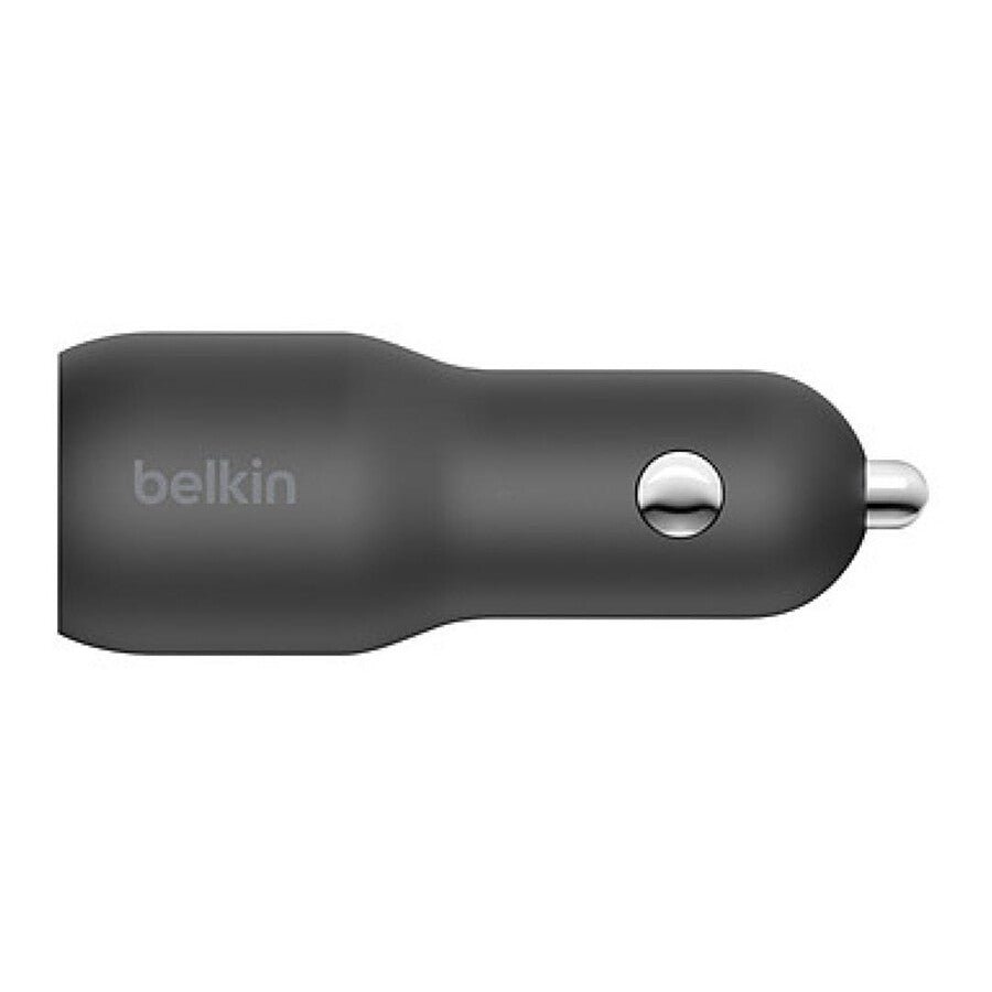 Belkin Boost Charge Chargeur de voiture 2 ports USB-C PD (25W) + USB-A (12W) prix maroc- Smartmarket.ma