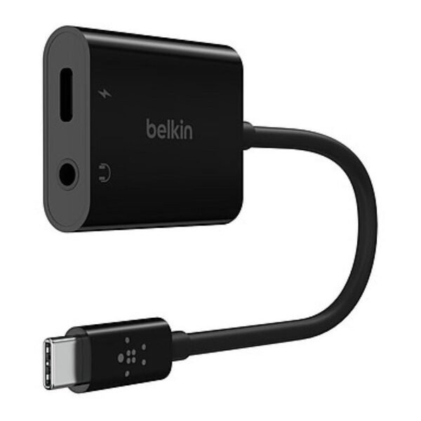 Belkin Adaptateur USB-C vers Jack et USB-C pour charge prix maroc- Smartmarket.ma