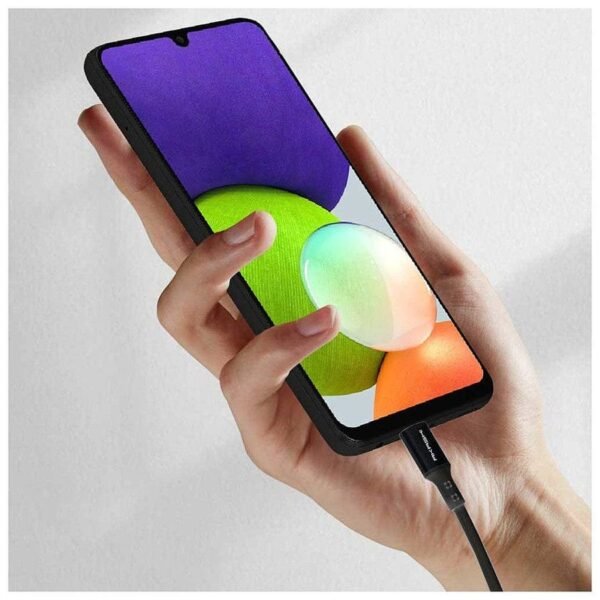 Akashi Câble renforcé USB-C vers USB-C Noir prix maroc- Smartmarket.ma