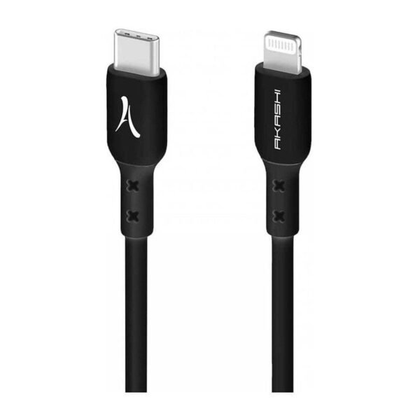Akashi Câble renforcé USB-C vers Lightning - 1.5 m prix maroc- Smartmarket.ma