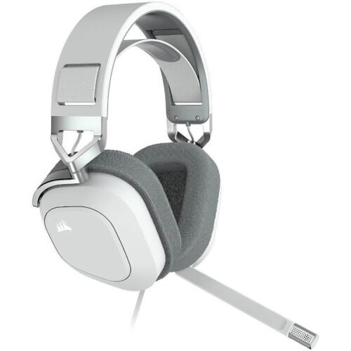 Corsair HS80 RGB USB - Blanc prix maroc- Smartmarket.ma