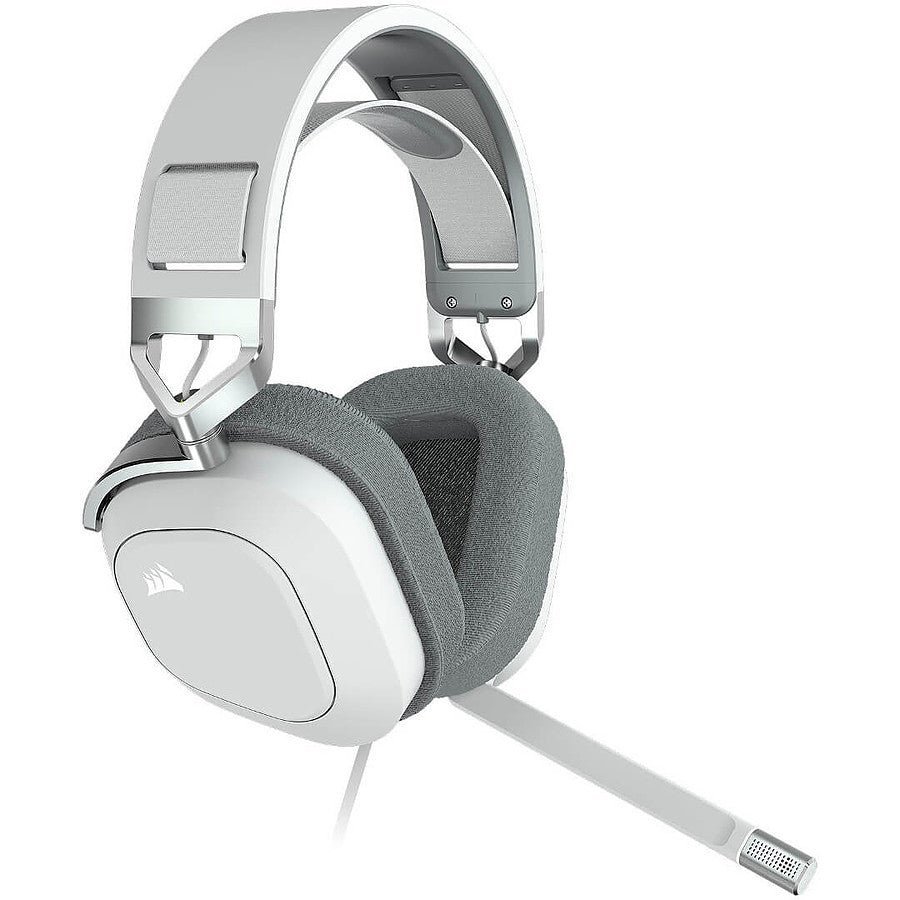 Corsair HS80 RGB USB - Blanc prix maroc- Smartmarket.ma