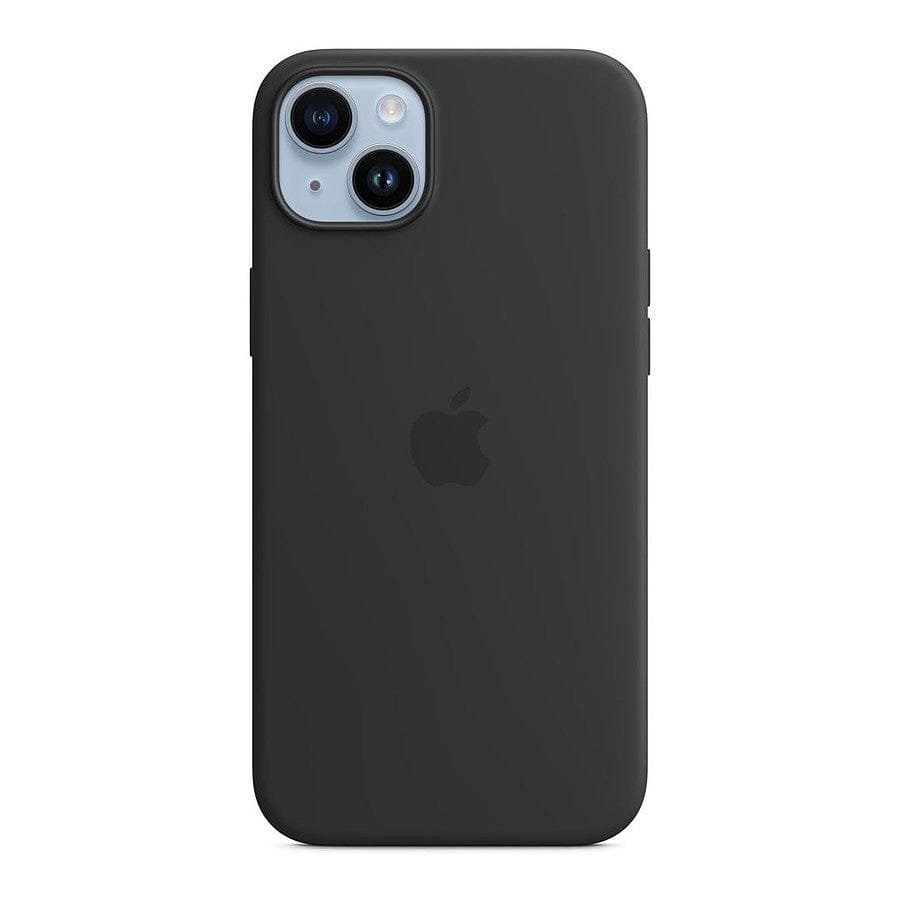 Apple Coque en silicone avec MagSafe pour iPhone 14 Plus - Minuit prix maroc- Smartmarket.ma