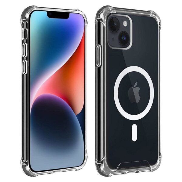 Akashi Coque TPU Angles Renforcés MagSafe - Apple iPhone 14 Plus prix maroc- Smartmarket.ma