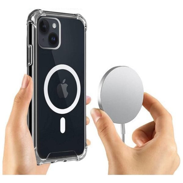 Akashi Coque TPU Angles Renforcés MagSafe - Apple iPhone 14 Plus prix maroc- Smartmarket.ma